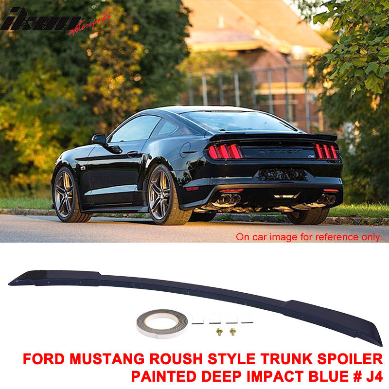IKON MOTORSPORTS, Rear Rear Spoiler Wing for 2015-2023 Ford