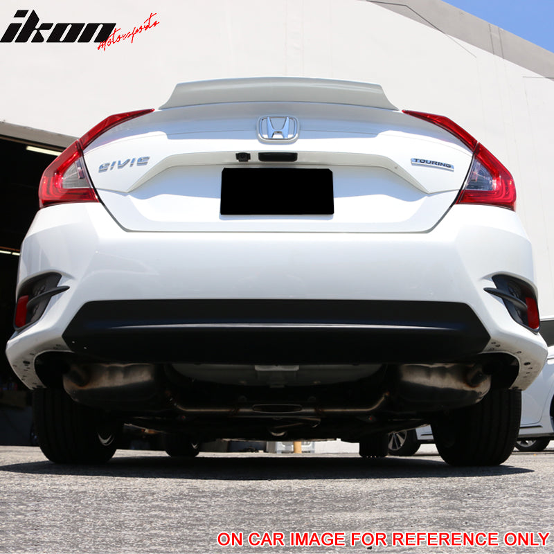 Compatible With 16-21 Civic X 10th Gen FC 4Dr IKON Style Trunk