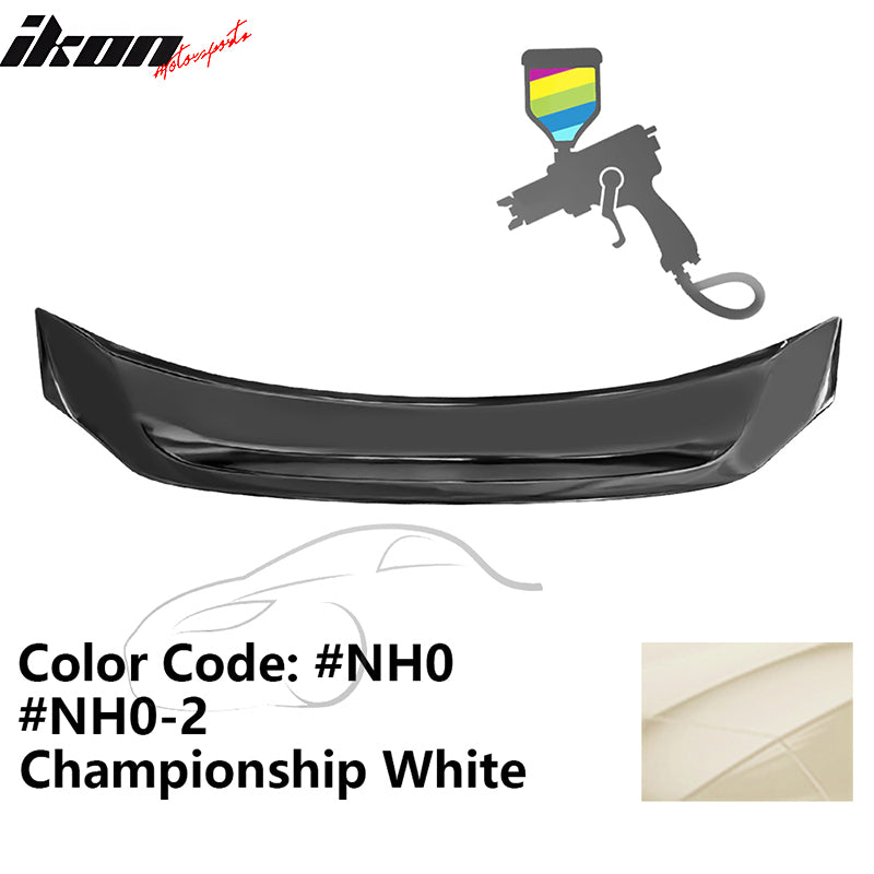 IKON MOTORSPORTS, Trunk Spoiler Compatible with 20162021 Honda Civic