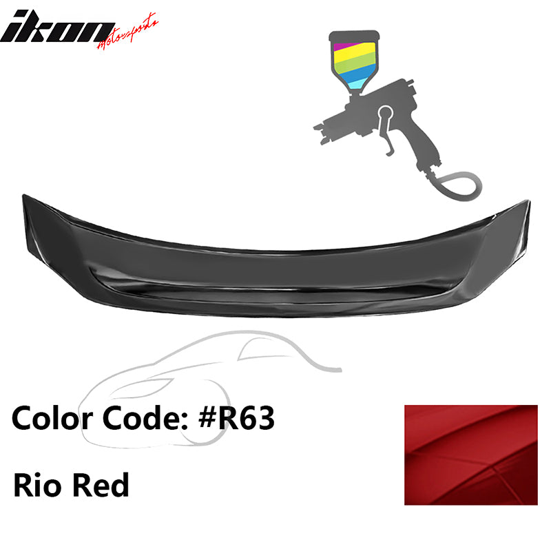 IKON MOTORSPORTS, Trunk Spoiler Compatible with 20162021 Honda Civic