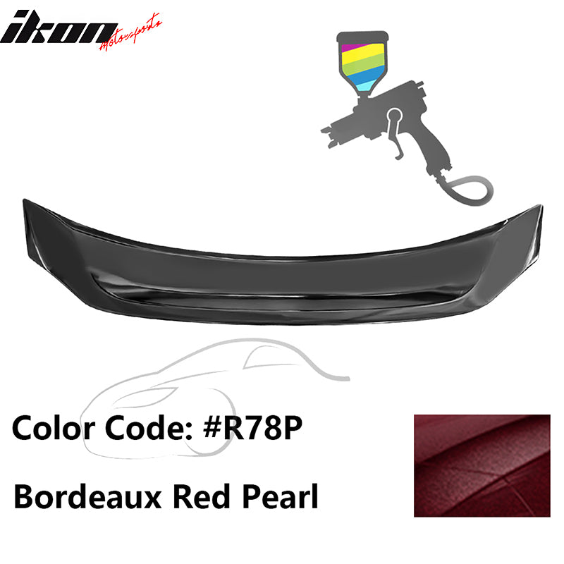 IKON MOTORSPORTS, Trunk Spoiler Compatible with 20162021 Honda Civic