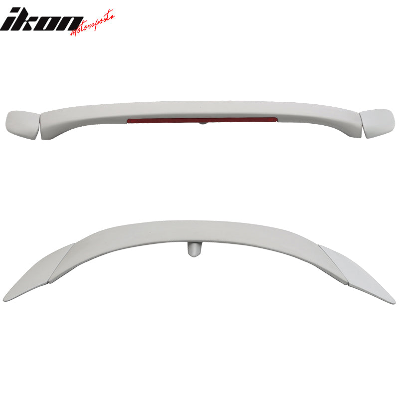 Fits 95-99 Mitsubishi Eclipse OE Trunk Deck Spoiler Brake Light Painted ABS