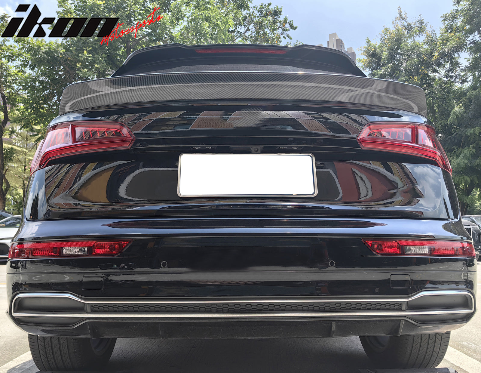 Fits 18-23 Audi SQ5 Q5 PHEV DuckBill ABS Add-on Trunk Spoiler Lip