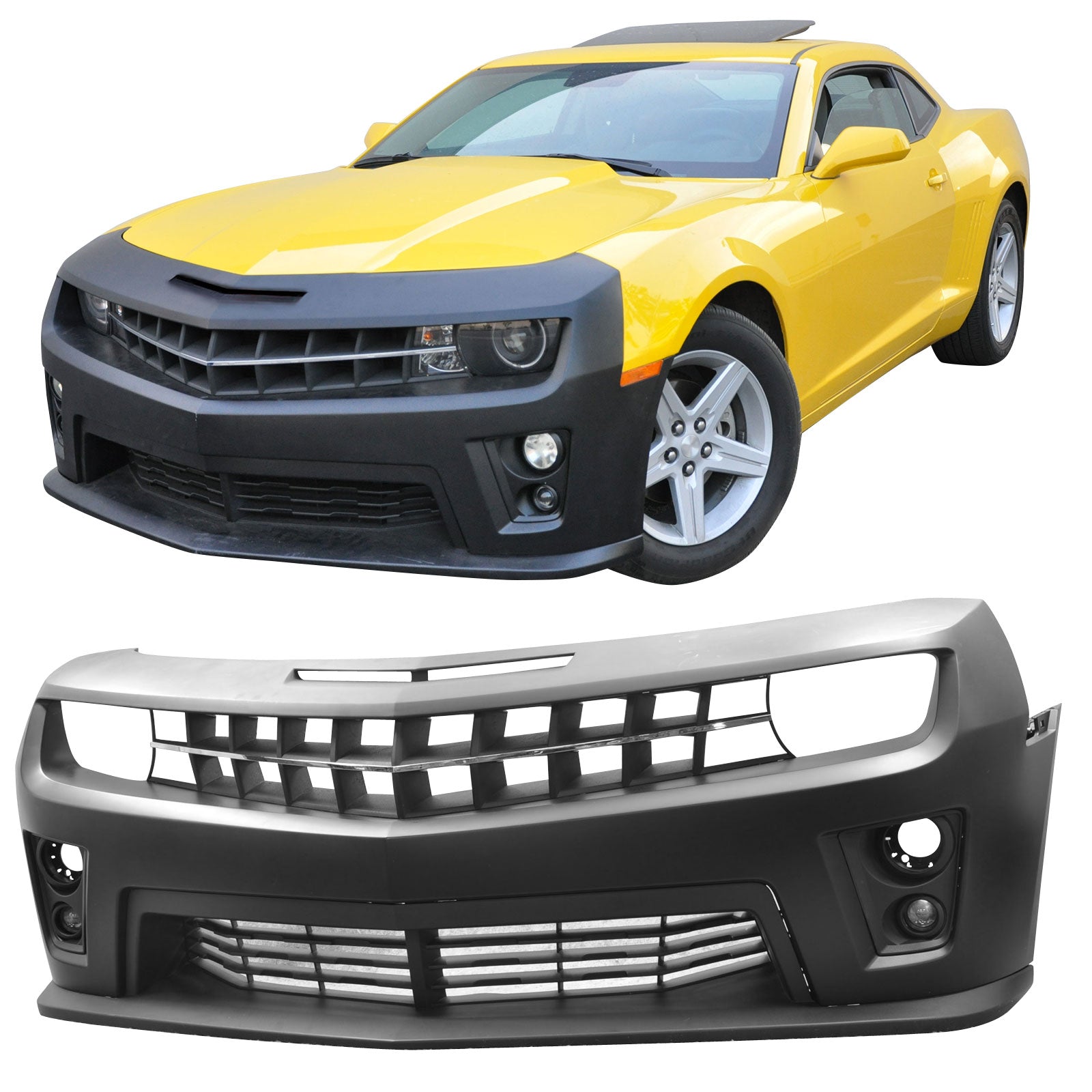 Buy Best Chevy Camaro ZL1 Style Unpainted Front Bumper Cover Online