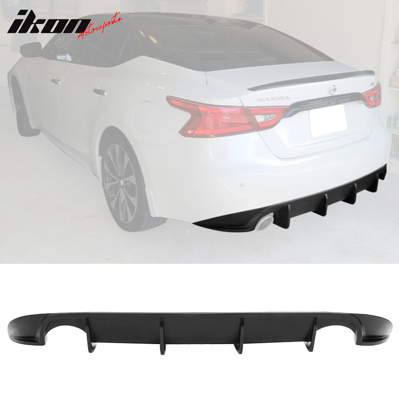 Rear Diffuser Compatible With 2016-2018 Nissan Maxima, Unpainted Black PU  Splitter Spoiler Valance Under Lip Body Kit by IKON MOTORSPORTS – Ikon  Motorsports