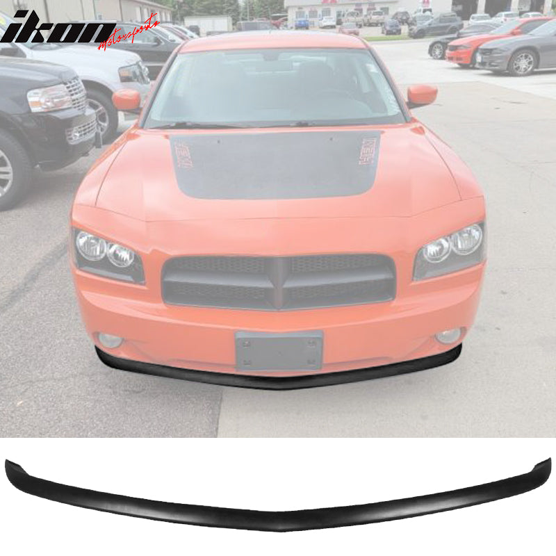 2006-2010 Dodge Charger OE Style Unpainted Front Bumper Lip PU