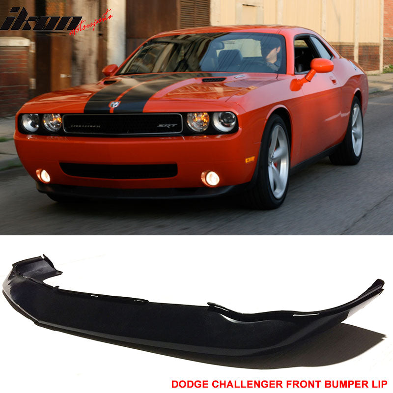 2008-2010 Dodge Challenger MDP Style Front Bumper Lip Spoiler PU