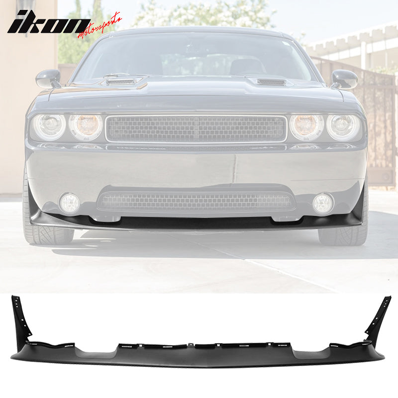 Front Bumper Lip Compatible With 2011-2014 Dodge Challenger, PU