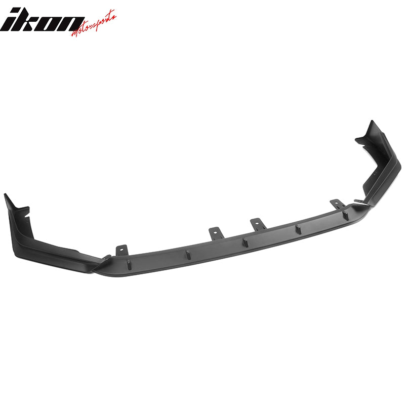 IKON MOTORSPORTS IK2 Style Unpainted Front Bumper Lip For 22-24 Honda Civic 11th Gen - PU Material