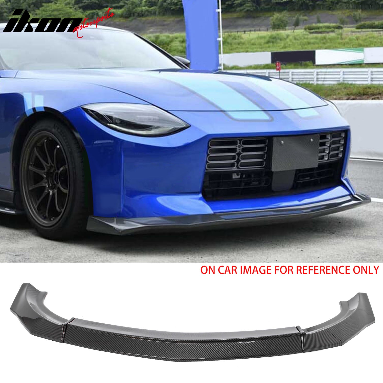 Front Bumper Lip for 2023-2026 Nissan Z (400Z) IKON Style ABS