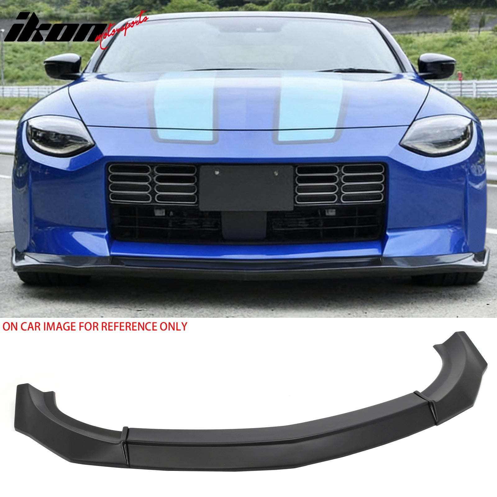 Front Bumper Lip for 2023-2026 Nissan Z (400Z) IKON Style ABS