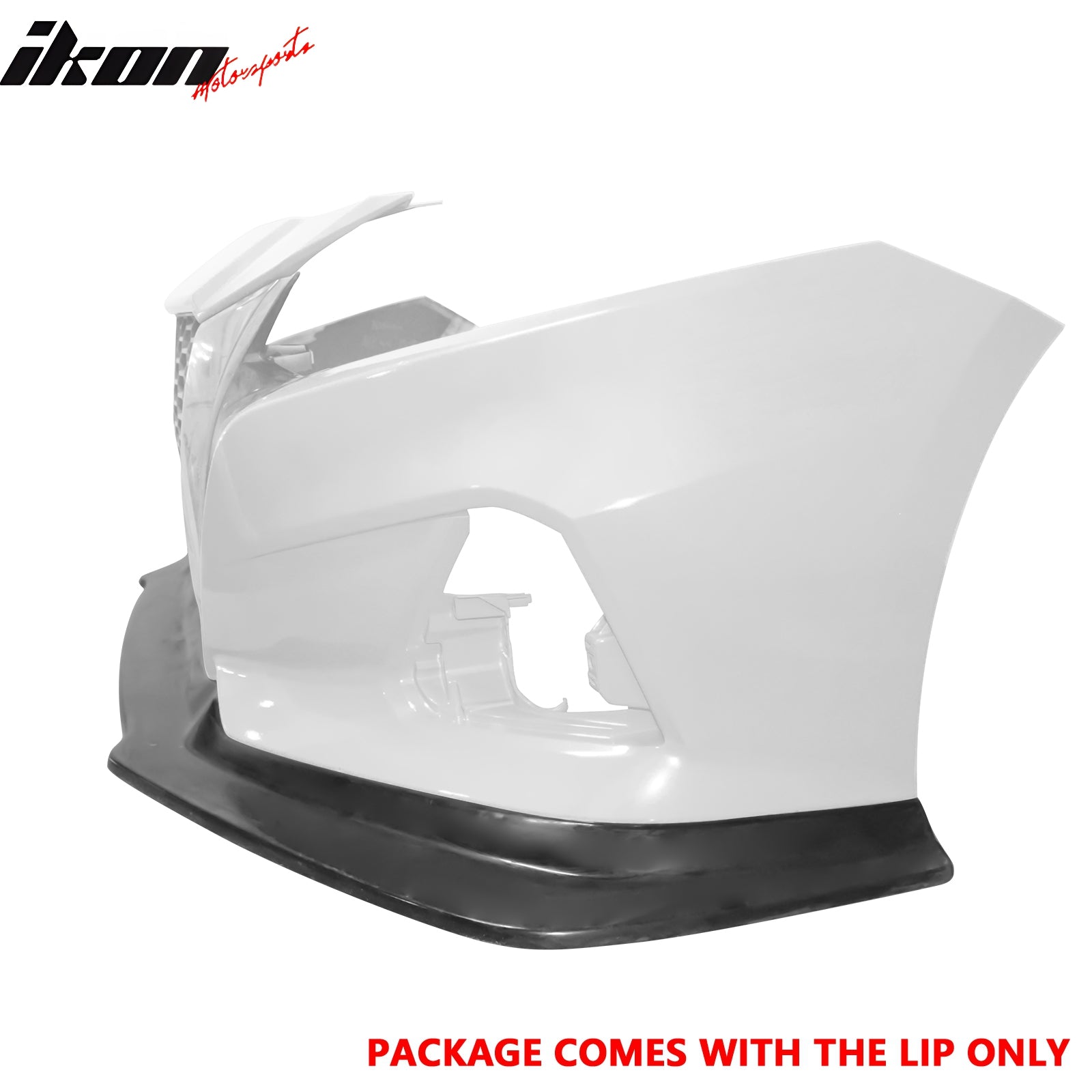 Fits 19-22 Nissan Altima IK V4 Style Front Bumper Lip Lower Spoiler Unpainted PU