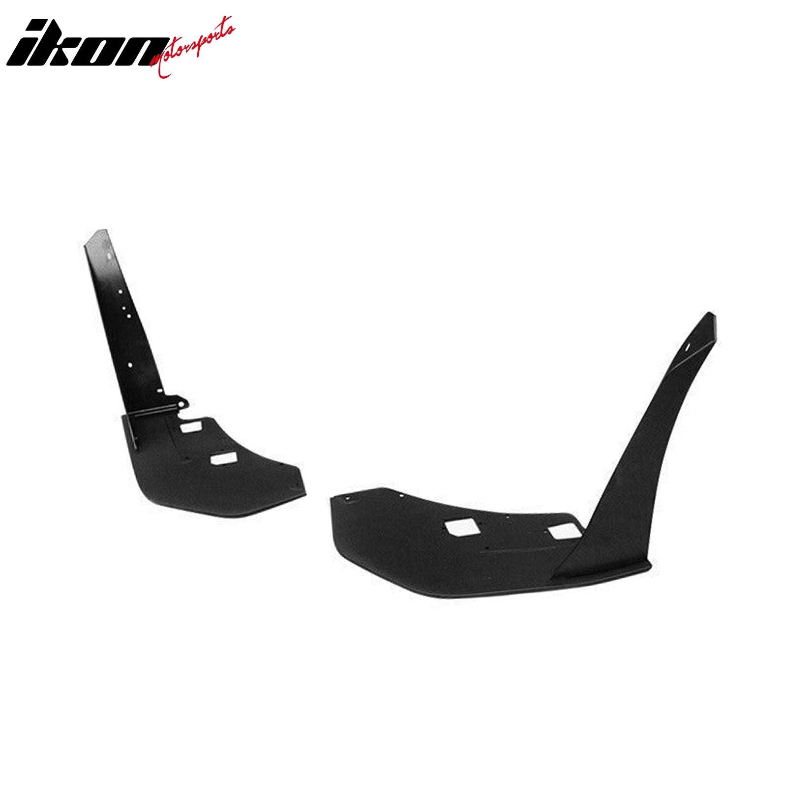 Fits 15-23 Ford Mustang GT500 Style 2PCS Front Bumper Corner Spoiler Winglets PP