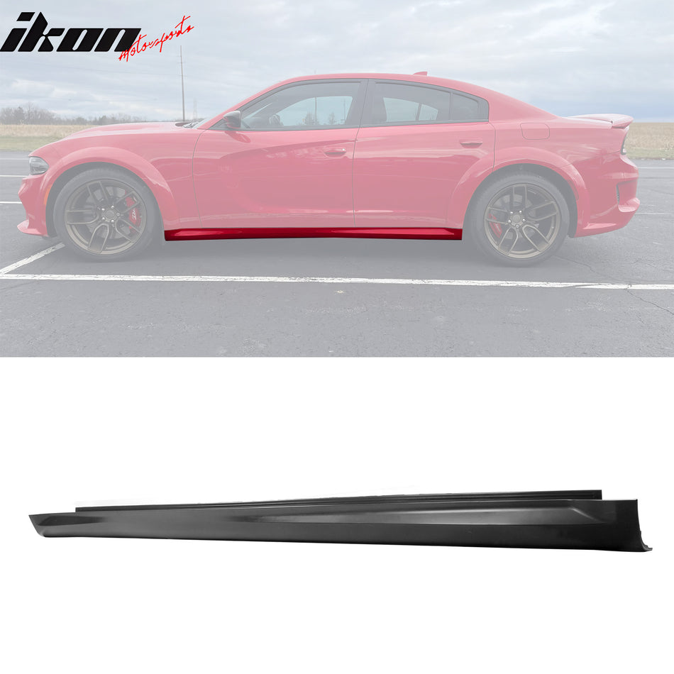 2020-2023 Dodge Charger Widebody Style Unpainted 2PCS Side Skirts PP