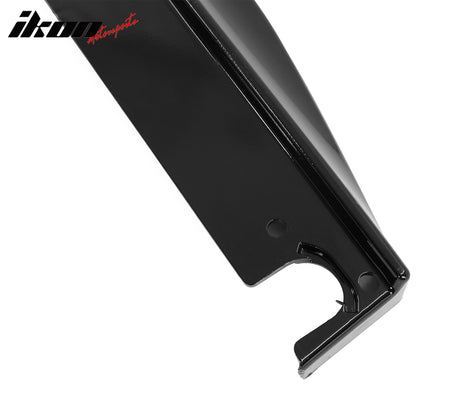 For 22-23 Honda Civic 11th Type R Side Skirts Extension Rocker Panel Gloss Black