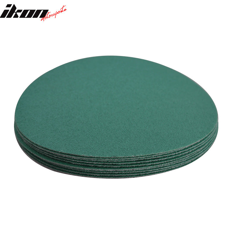 Sand Paper Universal Fit, Wet Dry 5 Inch No Hole Sand Paper Disc 400 Grit Bodykit Repair Sandpaper 100 PC by IKON MOTORSPORTS