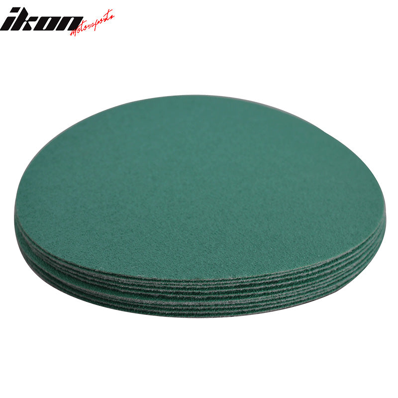 Sand Paper Universal Fit, Wet Dry 5 Inch No Hole Sand Paper Disc 600 Grit Bodykit Repair Sandpaper 100 PC by IKON MOTORSPORTS