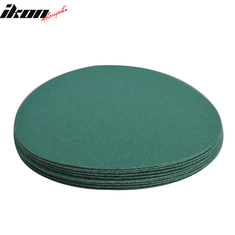 Sand Paper Universal Fit, Wet Dry 5 Inch No Hole Sand Paper Disc 150 Grit Bodykit Repair Sandpaper 100PC by IKON MOTORSPORTS