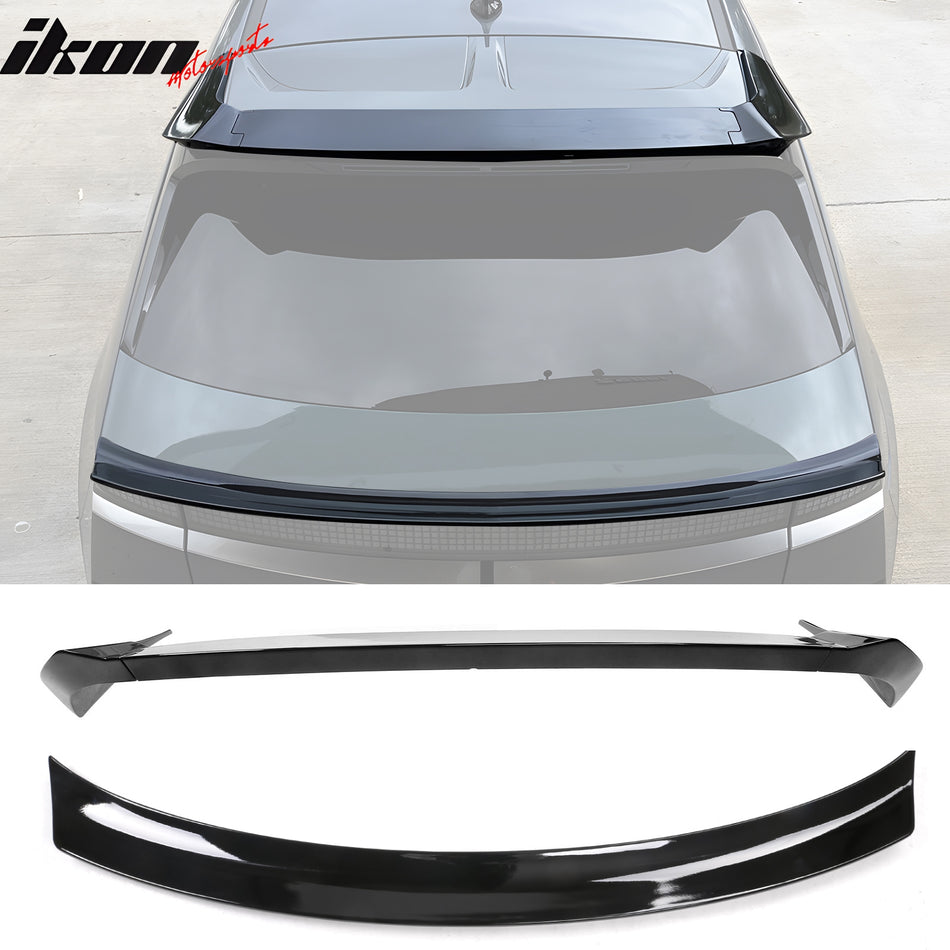 2022-2024 Hyundai Ioniq 5 IKON Gloss Black Trunk + Roof Spoiler ABS