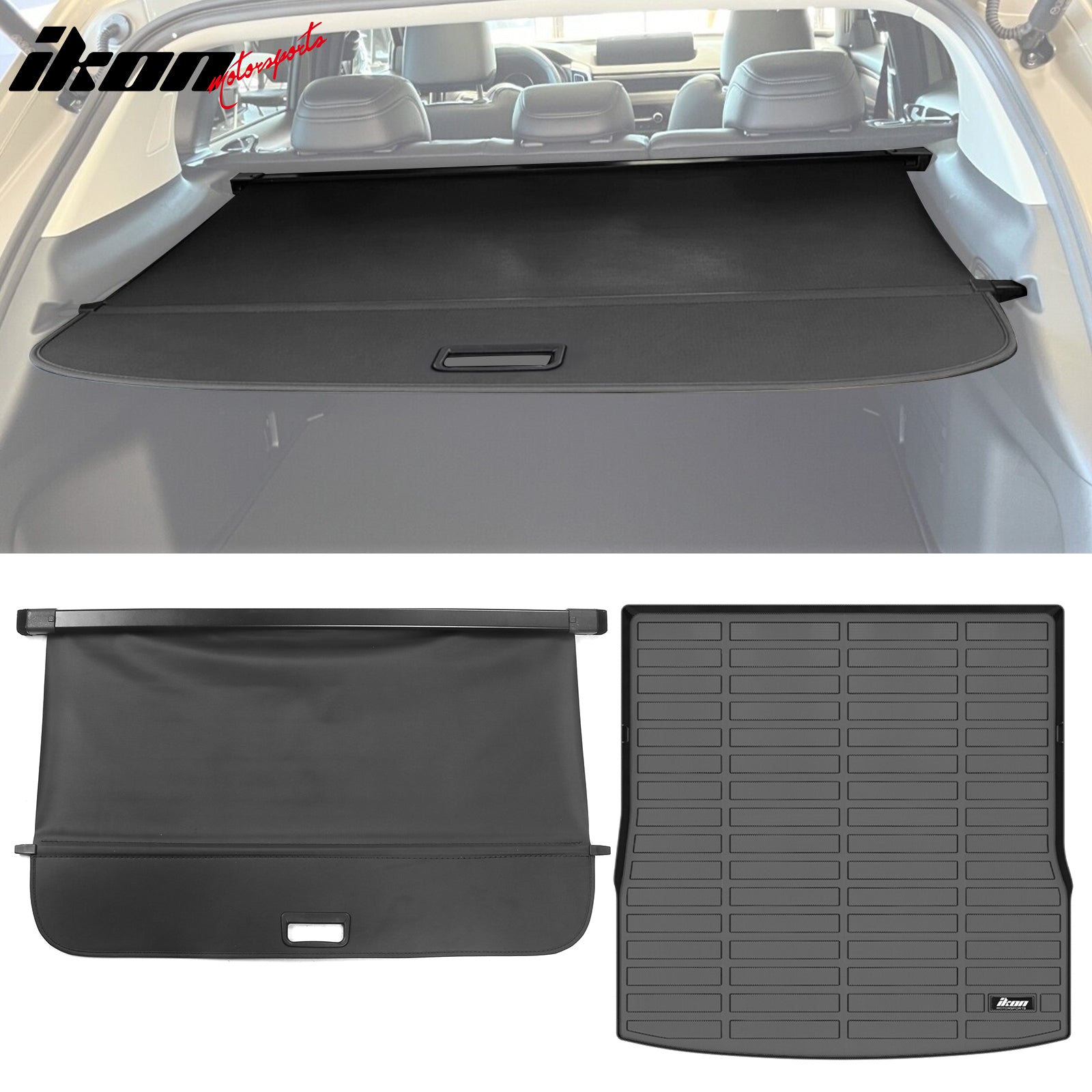 Fits 23-25 Mazda CX-50 3D Molded TPE Rear Trunk Mat Cargo Liner