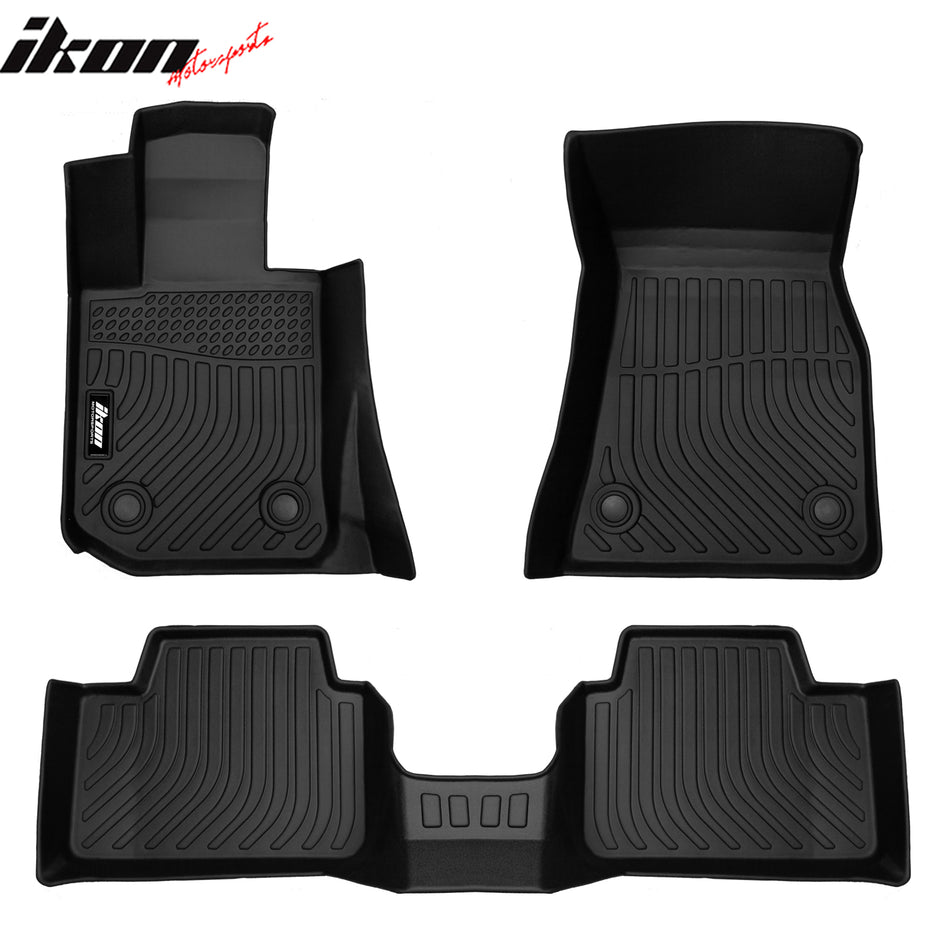 2019-2023 BMW 3-Series G20 RWD 3D Floor Mats All Weather TEP Carpets
