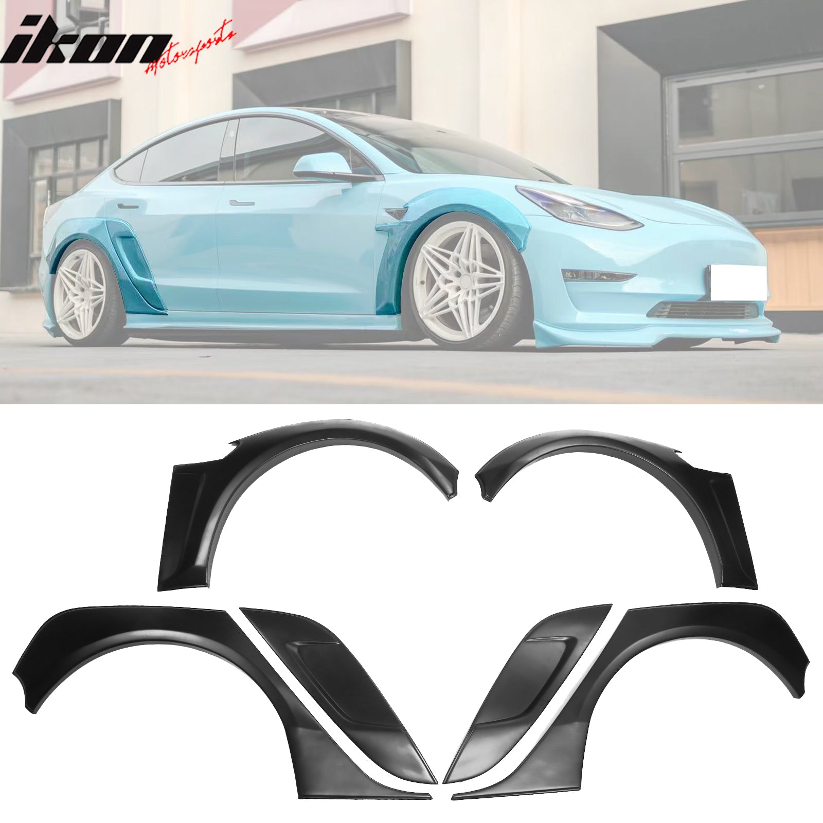 Wheel Cover Fender Flares Widebody Kit Parts Accessories for Tesla Model 3  s x y