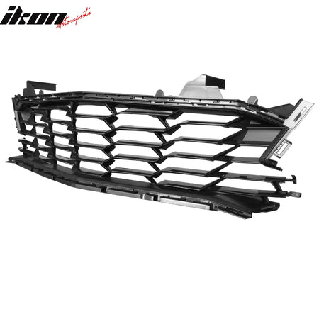 Fits 19-23 Chevy Camaro SS Style Front Bumper Lower Grille Grill Guard ABS