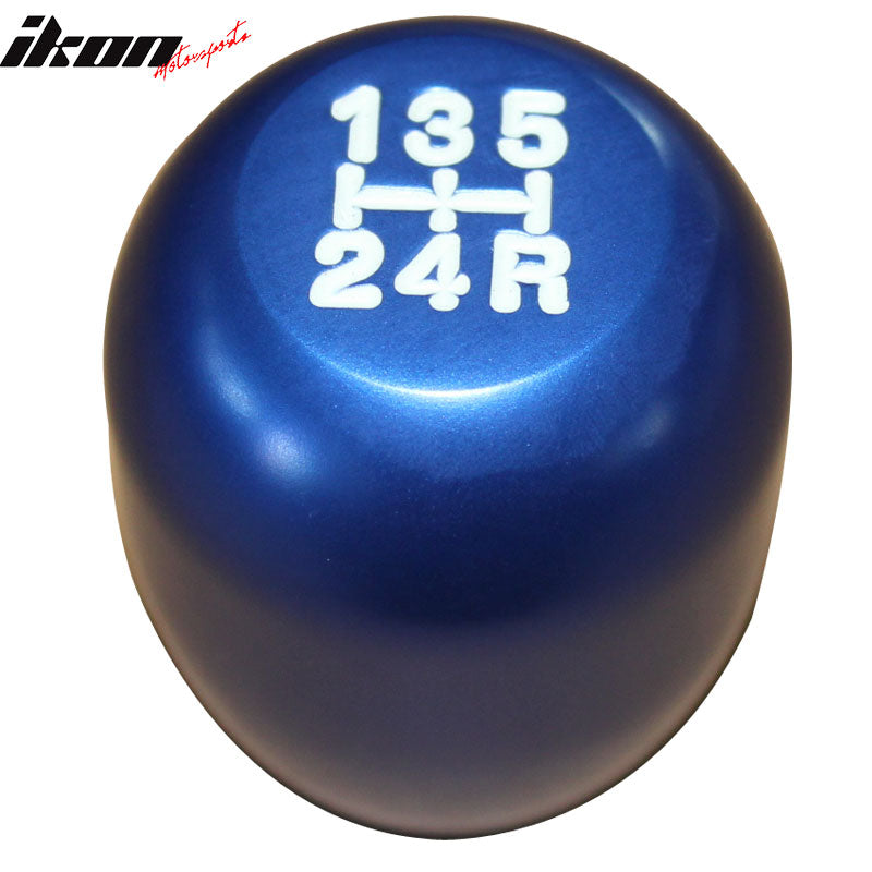 Blue M12X1.75MM Thread MT Manual T-R Gear Racing Shift Knob 5 Speed