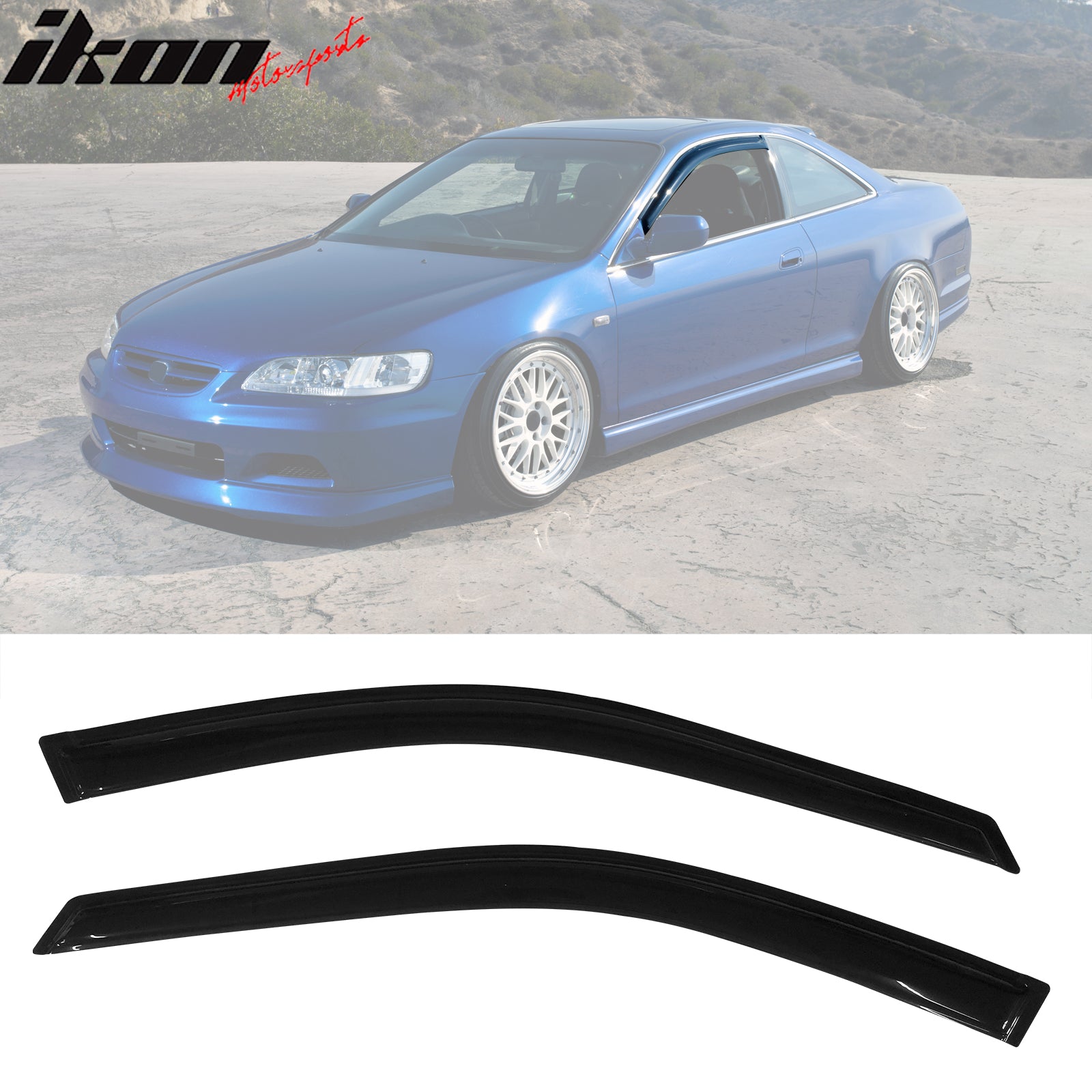 2002 honda accord on sale rain guards