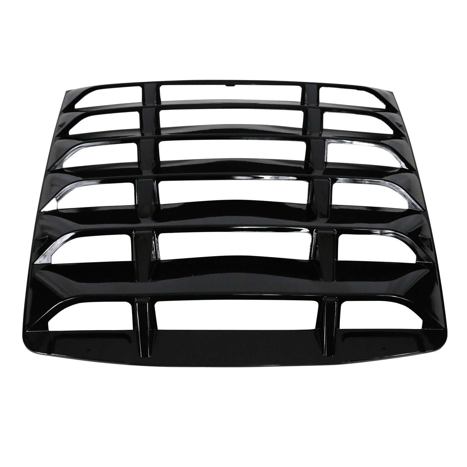 V3 Carbon Fiber Style Side Window Louver Scoop Covers For Corvette C7 2014-2019
