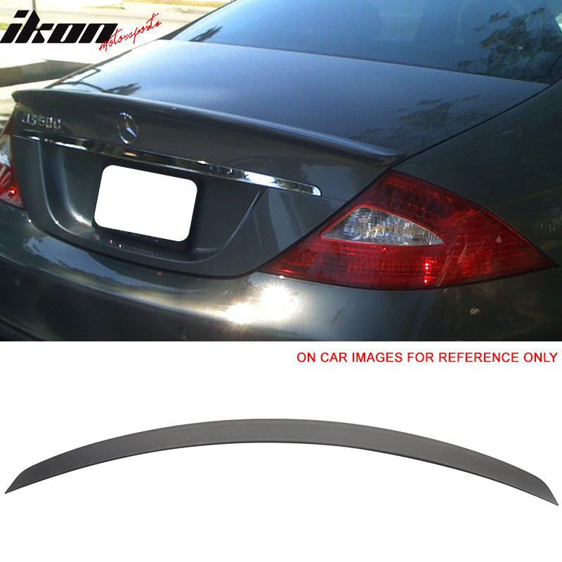 Pre-painted Trunk Spoiler Compatible With 2005-2010 Mercedes Benz