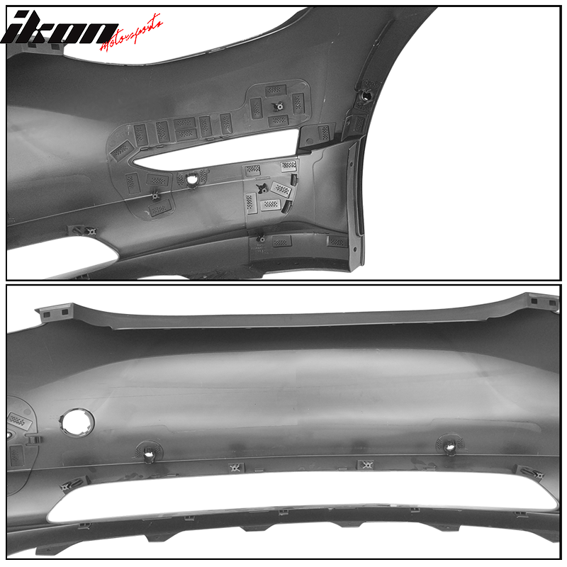 Fits 17-23 Tesla Model 3 Factory Replacement Front Bumper Cover