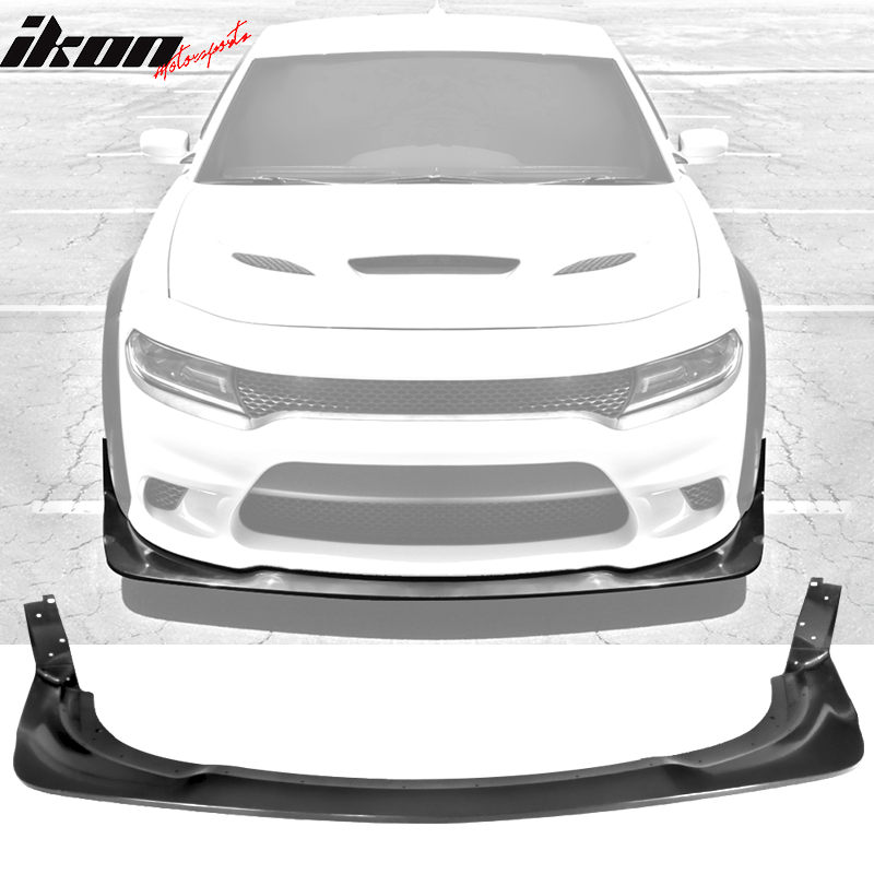 2015-2023 Dodge Charger Widebody Style Unpainted Front Bumper Lip ABS