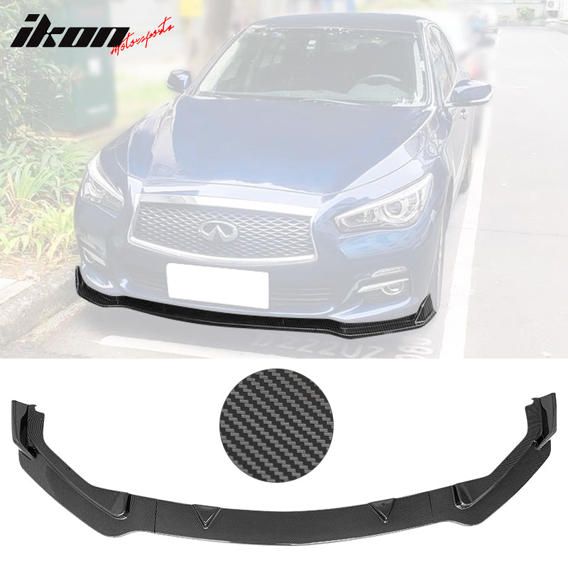 IKON MOTORSPORTS, Front Bumper Lip Compatible With 2014