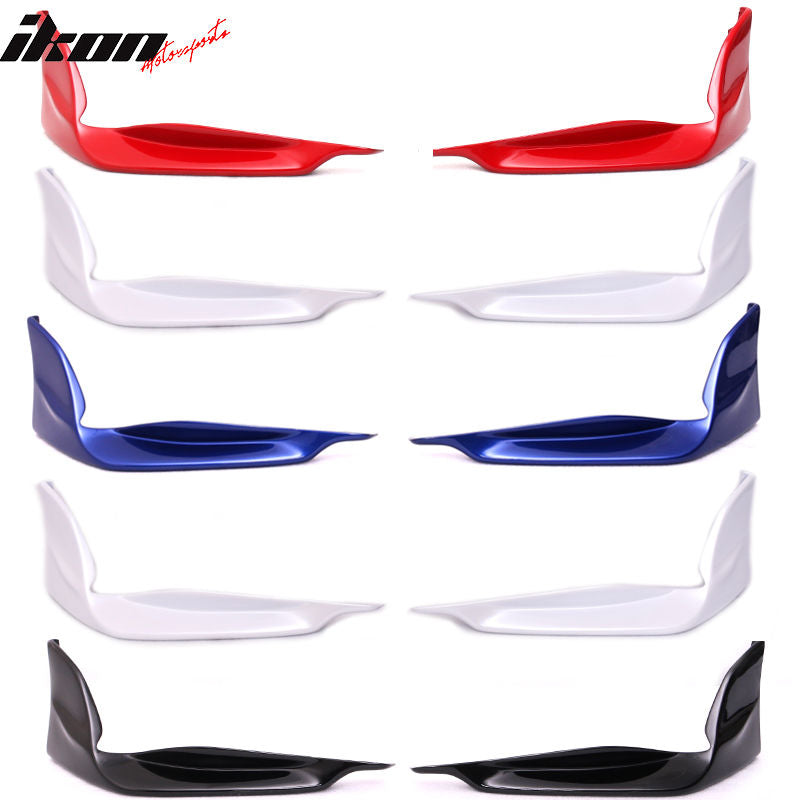 Compatible With 2014-2016 Lexus IS250 IS350 Front Bumper Lip Painted Factory Color