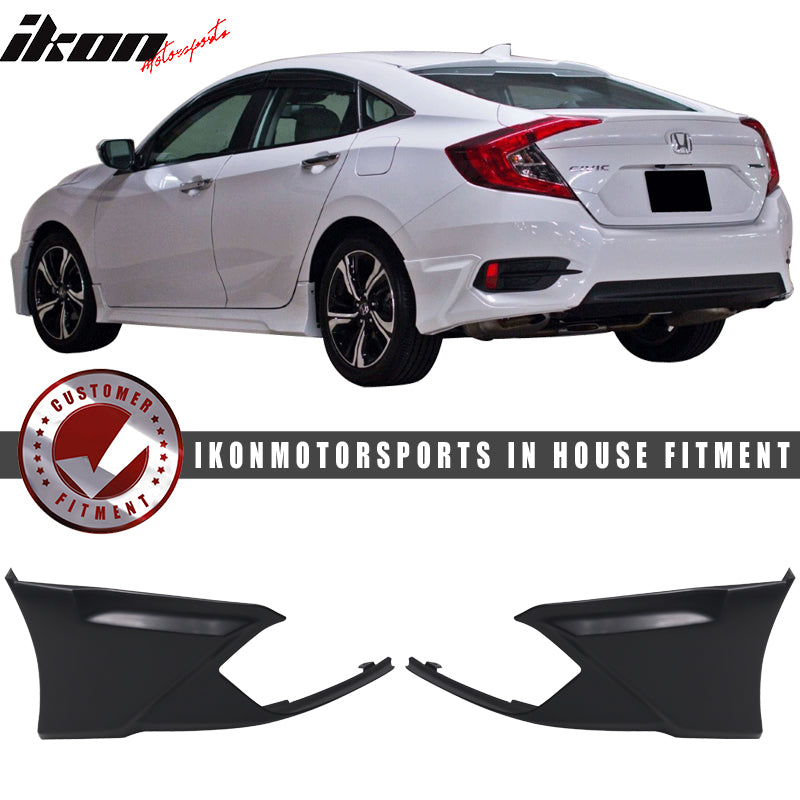 Honda civic deals rear bumper lip