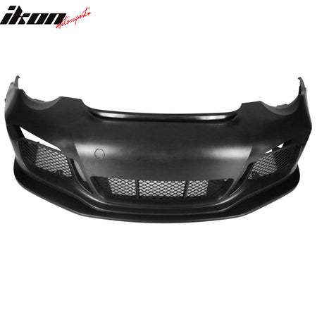 Fits 05-12 Porsche Carrera 911 997 to 991 GT3 RS Style Front Bumper Cover w/ DRL