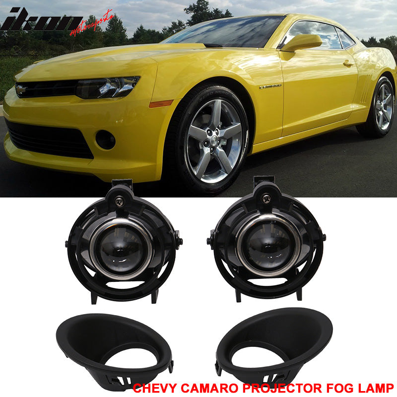 Lights Compatible With 2014-2015 Chevy Camaro, Front Projector Fog