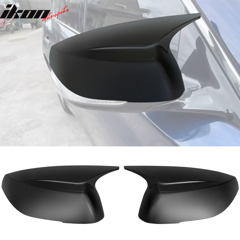 IKON MOTORSPORTS, Mirror Cover Compatible With 2014-2023 Infiniti