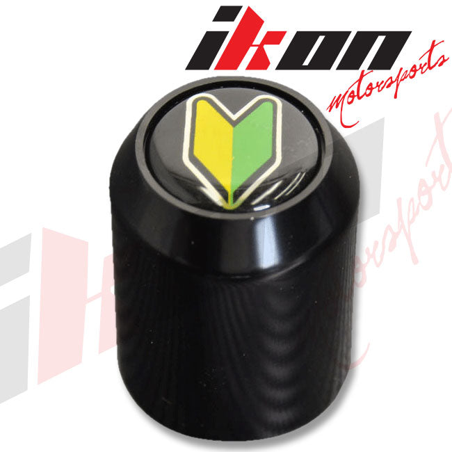Black Aluminum M8X1.25MM MT Gear Shift Knob Screw On & BD Logo Badge