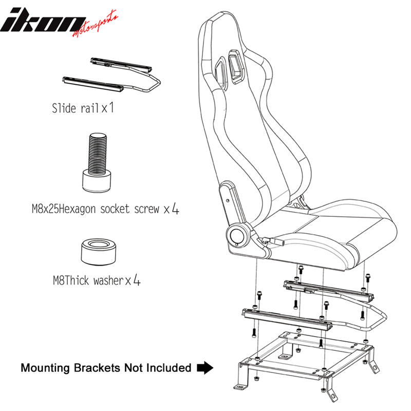 Why Racing Bucket Seats Outperform Stock: 180° Adjustable & Ergonomic Design