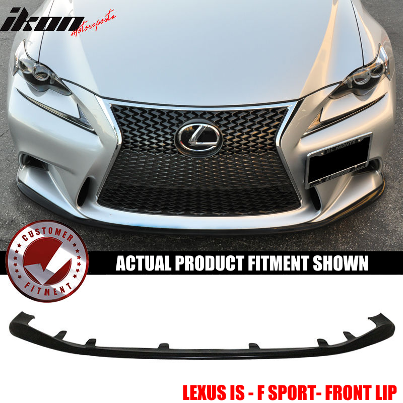 2014-2016 Lexus IS Series F Sport Sedan JDM Style Front Bumper Lip PU