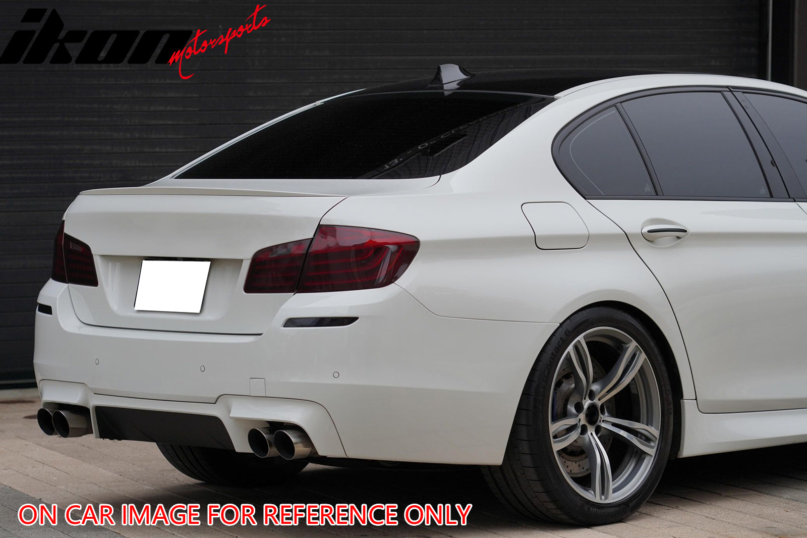 IKON MOTORSPORTS, Trunk Spoiler Compatible with 2011-2017 BMW F10 5 ...