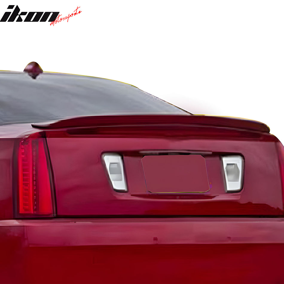 2005-2010 Cadillac Seville STS Trunk Spoiler OE Style Fiberglass Wing