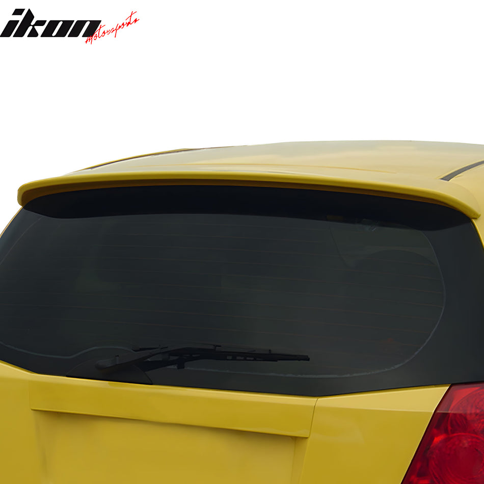 2004-2011 Chevrolet Aveo Roof Spoiler OE Style Fiberglass Rear Wing