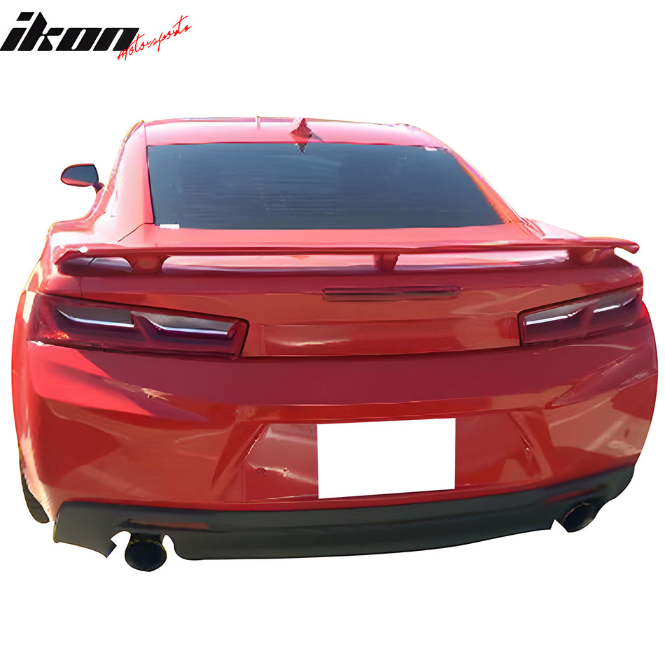 2016-2023 Chevrolet Camaro Trunk Spoiler OE Style Fiberglass Rear Wing