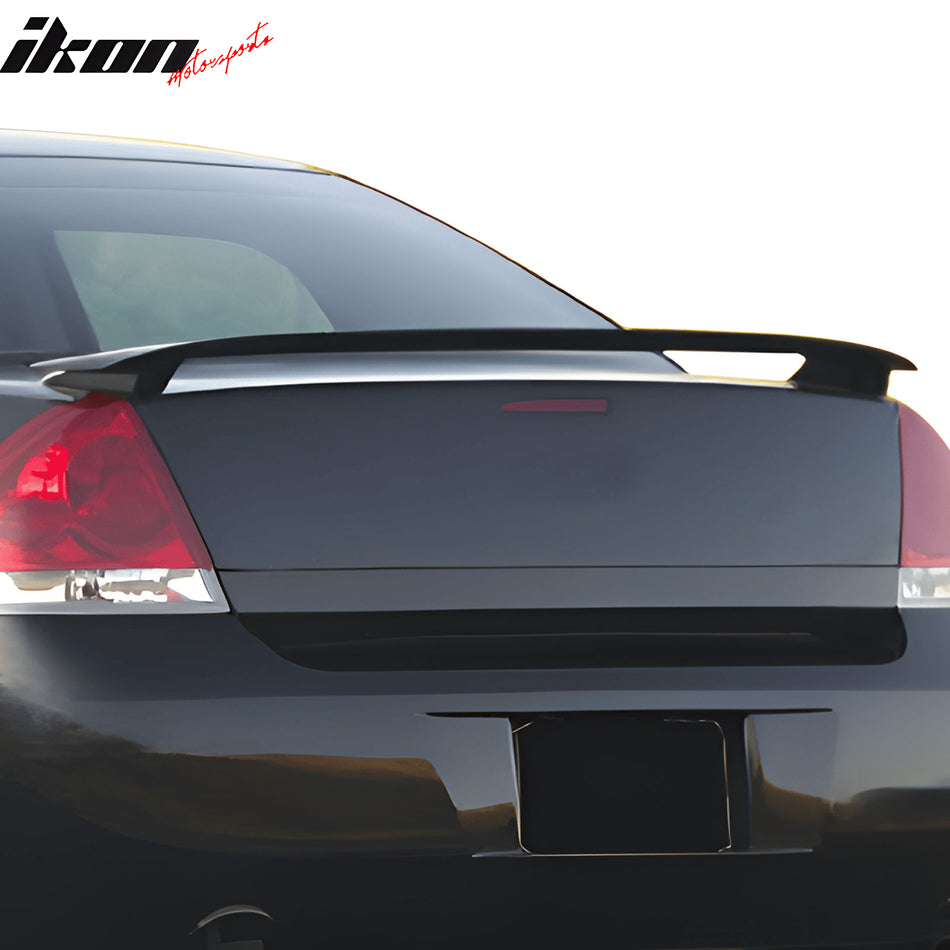 2006-2013 Chevrolet Impala SS Trunk Spoiler OE Style ABS Rear Wing