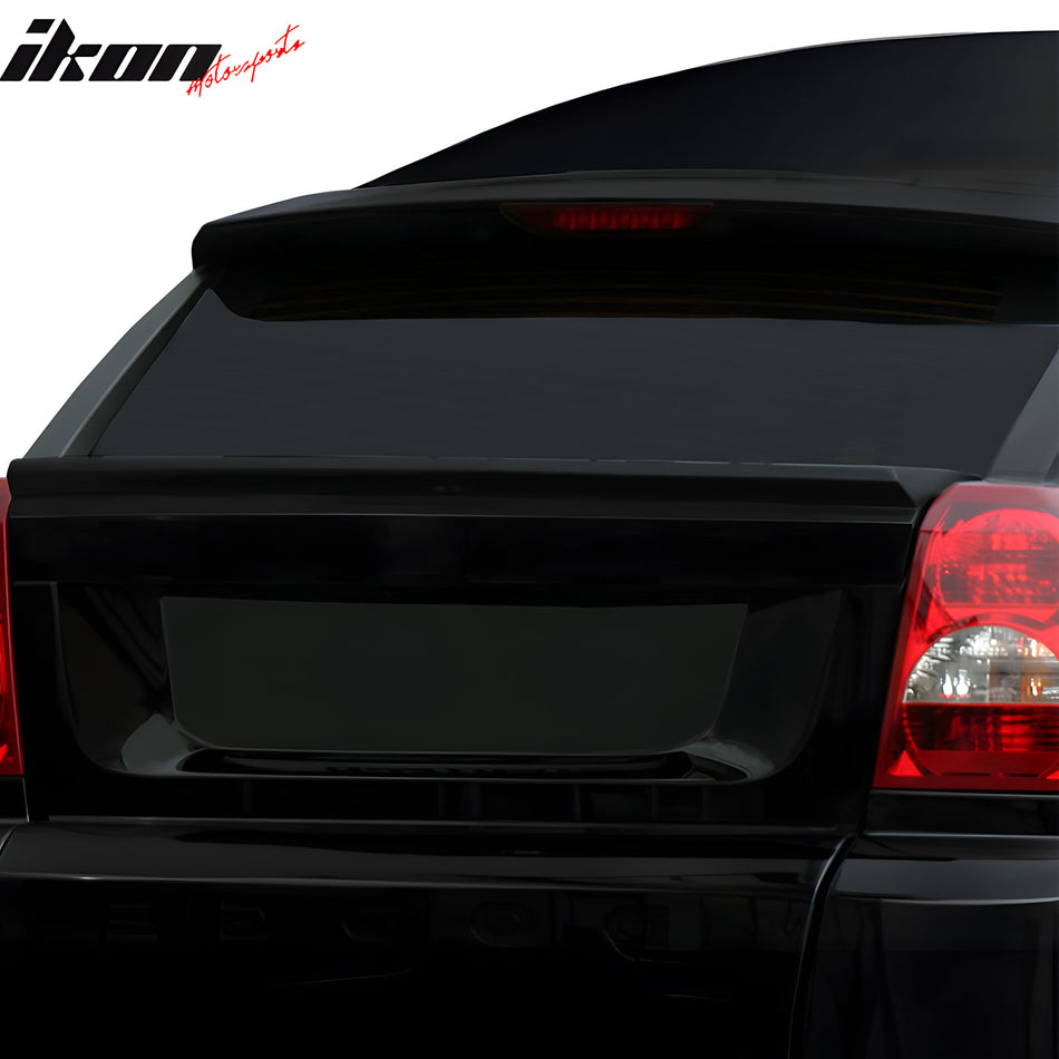 2007-2012 Dodge Caliber Trunk Spoiler Custom Fiberglass Rear Deck Wing