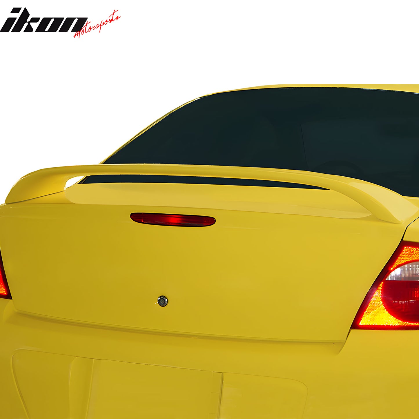 IKON MOTORSPORTS, Trunk Spoiler Compatible with 2000-2005 Dodge Neon ...