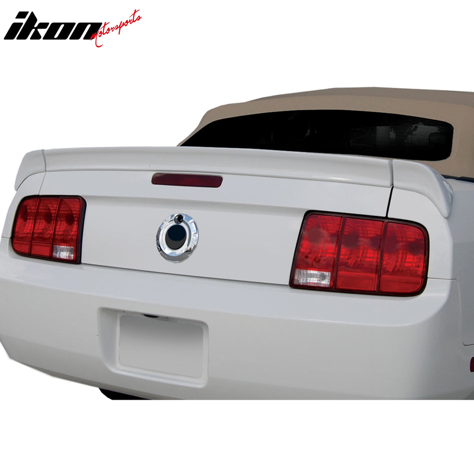 2005-2009 Ford Mustang Custom Style Rear Trunk Spoiler Wing Lip 3PCS